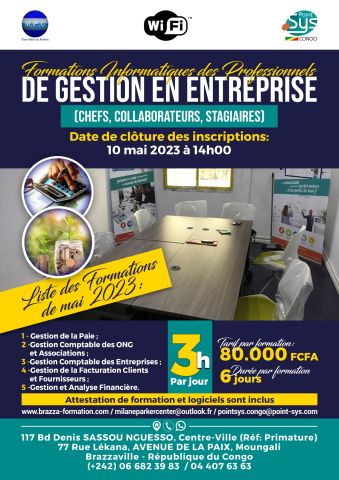 Formations Informatiques des professionnels de ...