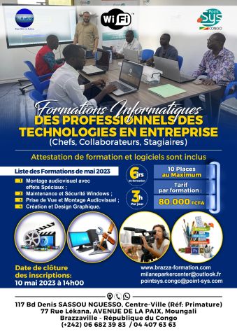 Formations Informatiques des professionnels de ...